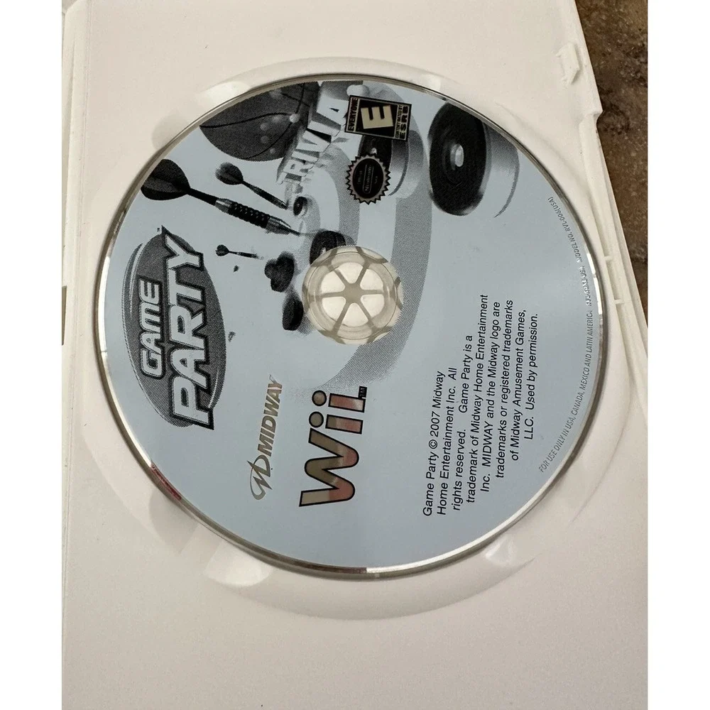 Game Party - Nintendo Wii Complete - Darts Air Hockey ML210